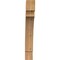 Ekena Millwork 5 1/2"W x 32"D x 40"H Merced Smooth Knee Brace, Western Red Cedar BRC06X32X40MRC00SWR - alternate 3